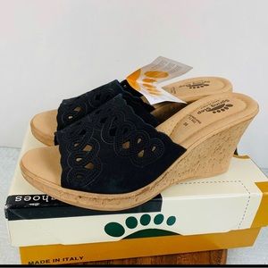 Spring step leather wedges size 8-1/2 (39) they run small. Listing as an 8